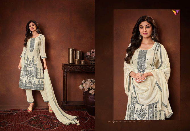 Vatsam Shilpa 6 Designer Readymade Suits Catalog
